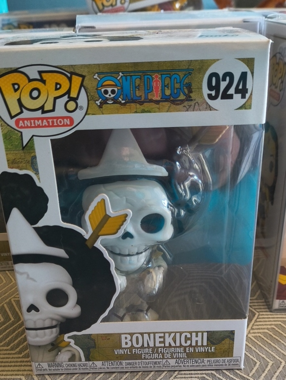 Funko Pop! One Piece Bonekichi Vinyl Figure - White & Yellow Accents